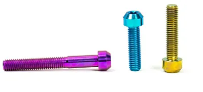 Titaniwm Silindraidd Pennaeth Torx Drive Bolltau Sgriw M5